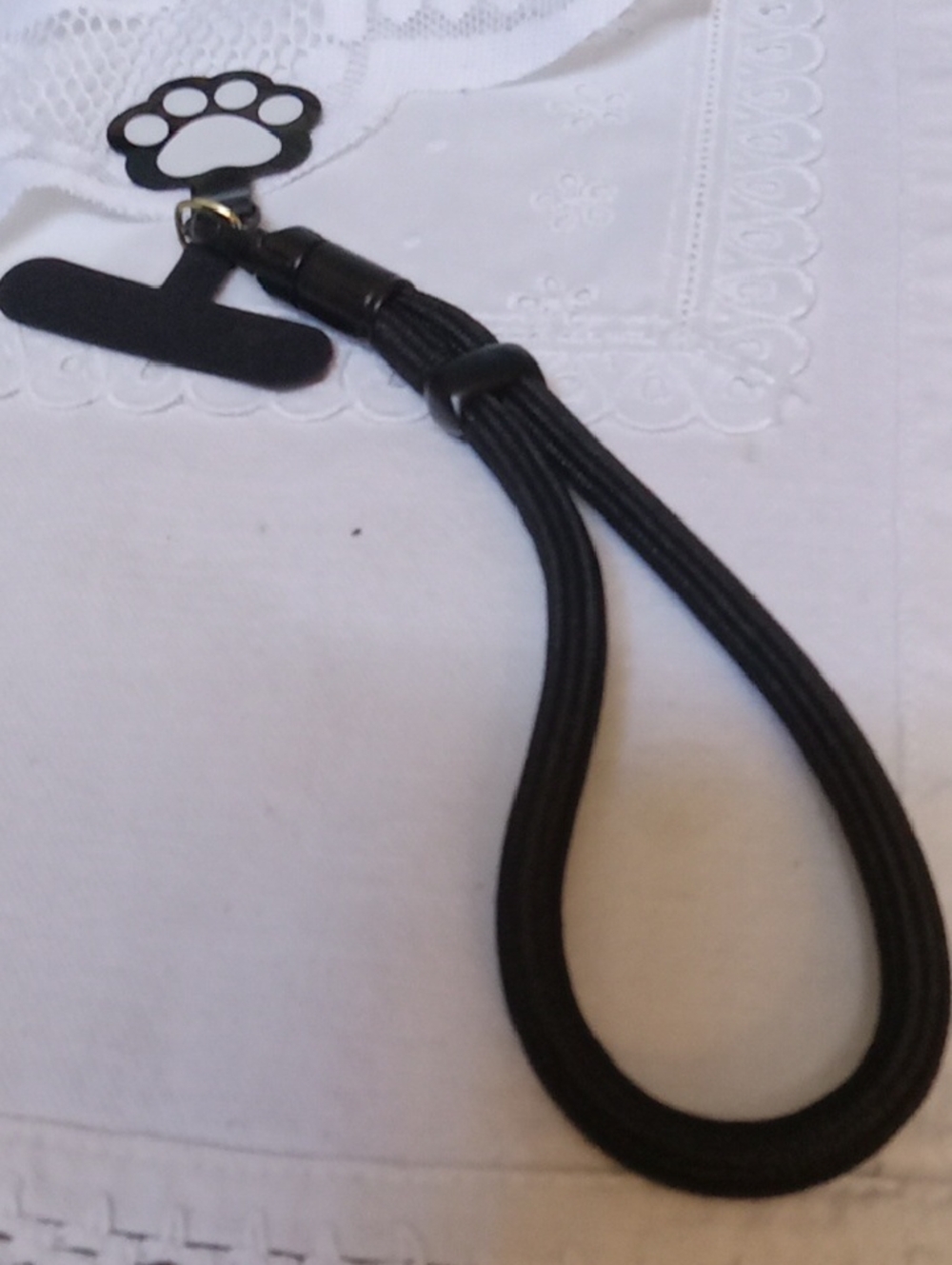 Phone Wrist Lanyard Black